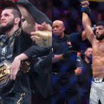 Islam Makhachev (L), Arman Tsarukyan (R)