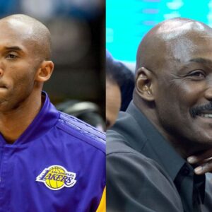 Kobe Bryant (L), Karl Malone (R)