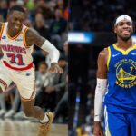 Dennis Schroder(L) and Buddy Hield(R)