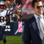 Kenjon Barner and Tom Brady