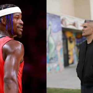 Jimmy Butler(L) and Bernard Lee(R)