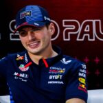 São Paulo Grand Prix 2024 at the Interlagos racetrack, in the south of the capital of São Paulo. In the photo, the driver, Max Verstappen 1, RED BULL, during a press conference