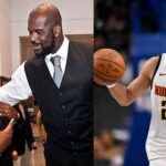 Lucille O'Neal and Shaquille O'Neal (L) and Jamal Murray (R)