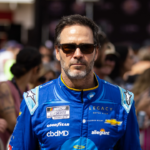 NASCAR Cup Series driver Jimmie Johnson (84) during the Daytona 500 at Daytona International Speedway.