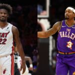 Jimmy Butler(L) and Bradley Beal(R)