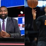 Kendrick Perkins (L) and Jarrett Jack (R)