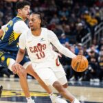 Darius Garland NBA: Cleveland Cavaliers at Indiana Pacers