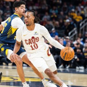 Darius Garland NBA: Cleveland Cavaliers at Indiana Pacers