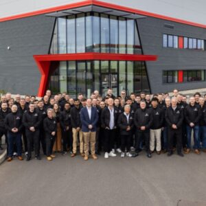 Andretti-Cadillac's base in Silverstone that opened in April 2024