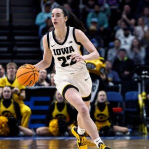 Caitlin Clark NCAA Womens Basketball: NCAA Tournament Albany Regional-Louisiana State vs Iowa