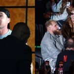 Darren Till (L), Jake and Logan Paul (R)