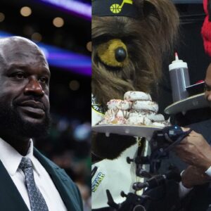 Shaquille O'Neal (L) and Charles Barkley (R)