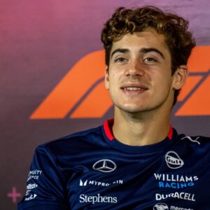 Franco Colapinto, racing for the Williams Racing team during the 2024 Formula 1 Azerbaijan Grand Prix at the Baku City Circuit in Baku, Azerbaijan