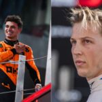 Lando Norris(L), Liam Lawson(R)