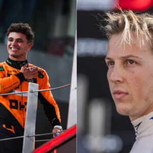 Lando Norris(L), Liam Lawson(R)