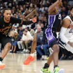 Darius Garland and Derrick Rose