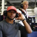 Motorsports: FIA Formula One World Championship, WM, Weltmeisterschaft 2019, Grand Prix of Great Britain, Nicolas, brother of 44 Lewis Hamilton (GBR, Mercedes AMG Petronas Motorsport), Silverstone Great Britain