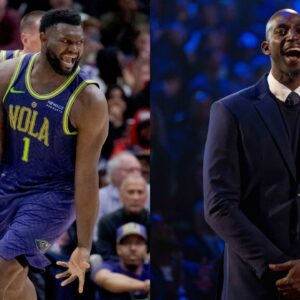 “We Paying You Big Fella, We Need You Playin’”: Kevin Garnett Reacts to Zion Williamson Sitting Out vs Trailblazers
