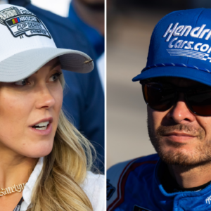 (L-R) Katelyn and Kyle Larson