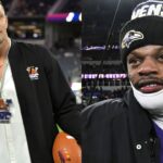 Rob Gronkowski and Lamar Jackson