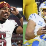 Jayden Daniels (L); Justin Herbert (R)