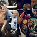 Dmitry Bivol (L), Artur Beterbiev (R)