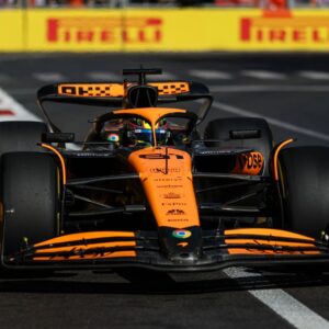 81 PIASTRI Oscar (aus), McLaren F1 Team MCL38, action during the Formula 1 Azerbaijan Grand Prix 2024, 17th round of the 2024 Formula One World Championship