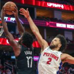 Cade Cunningham NBA: Detroit Pistons at Houston Rockets