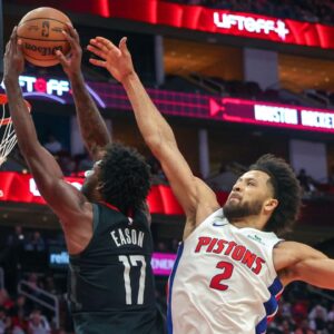 Cade Cunningham NBA: Detroit Pistons at Houston Rockets