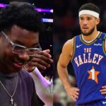 Bryce Maximus James(L) and Devin Booker(R)