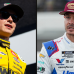 Christopher Bell (L) and Kyle Larson (R). Image Credits: Imagn.
