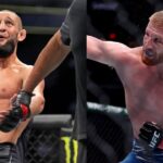 Khamzat Chimaev (L), Bo Nickal (R)