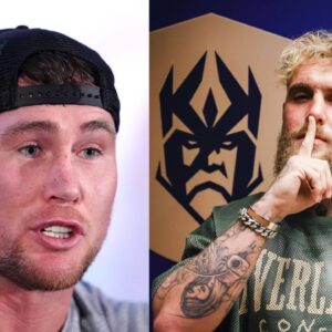 Darren Till (L), Jake Paul (R)