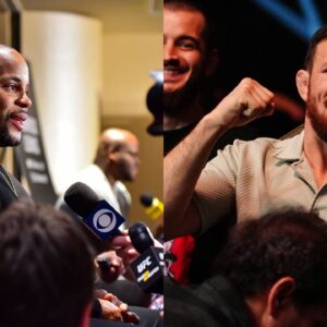 Daniel Cormier (L), Merab Dvalishvili (R)