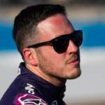 Nov 9, 2024; Avondale, Arizona, USA; NASCAR Cup Series driver Alex Bowman (48) during qualifying for the Championship race at Phoenix Raceway. Mandatory Credit: Mark J. Rebilas-Imagn Images