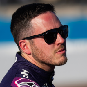 Nov 9, 2024; Avondale, Arizona, USA; NASCAR Cup Series driver Alex Bowman (48) during qualifying for the Championship race at Phoenix Raceway. Mandatory Credit: Mark J. Rebilas-Imagn Images