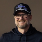 NASCAR Xfinity Series team owner Dale Earnhardt Jr celebrates with driver Justin Allgaier after winning the 2024 Xfinity Series championship during the Championship race at Phoenix Raceway.