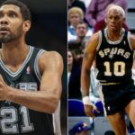 Tim Duncan and Dennis Rodman