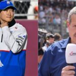 Yuki Tsunoda(L), Guenther Steiner(R)