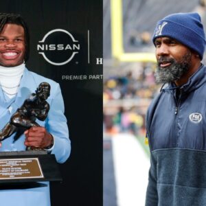 Travis Hunter and Charles Woodson