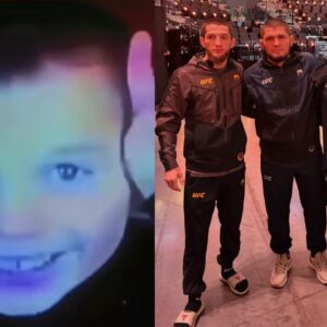 Umar Nurmagomedov (L), Khabib Nurmagomedov (R)