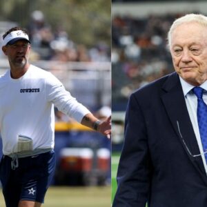 Brian Schottenheimer and Jerry Jones