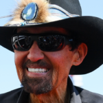 Sep 15, 2024; Watkins Glen, New York, USA; NASCAR Hall of Fame member Richard Petty looks on prior to the Go Bowling at The Glen at Watkins Glen International. Mandatory Credit: Rich Barnes-Imagn Images