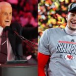 Pat Riley (L); Patrick Mahomes (R)