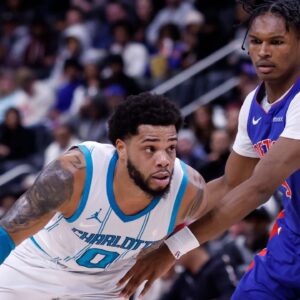 Miles Bridges NBA: Charlotte Hornets at Detroit Pistons