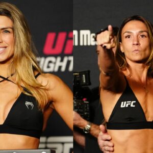 McKenzie Dern (L), Amanda Ribas (R)