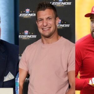 Bill Belichick, Rob Gronkowski, Travis Kelce