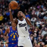 De'Aaron Fox NBA: Sacramento Kings at Denver Nuggets