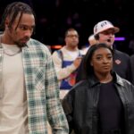 Jonathan Owens and Simone Biles