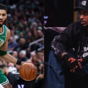 Jayson Tatum (L) and Brandon Jennings (R)